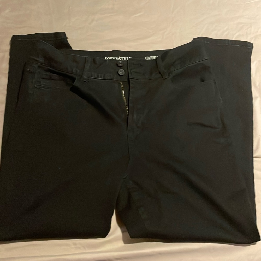 Ladies black jeans